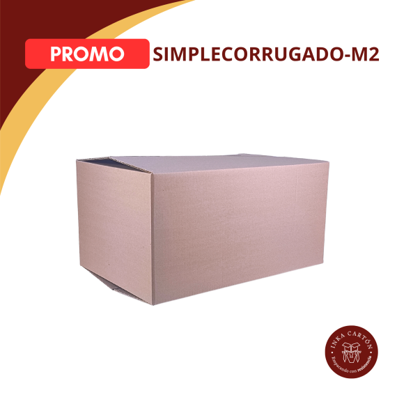 Caja carton simplecorrugado 30x50x35 M2