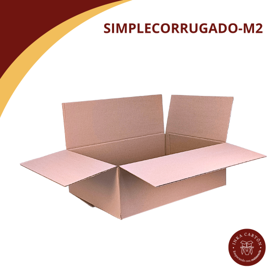 Caja carton simplecorrugado 38x54x18 M2