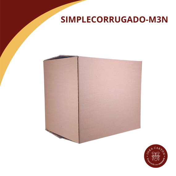 Caja carton simplecorrugado 40x55x48 M3